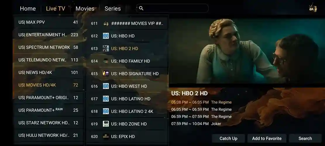 Preview 1 - Worthy Stream Premium IPTV Subscription